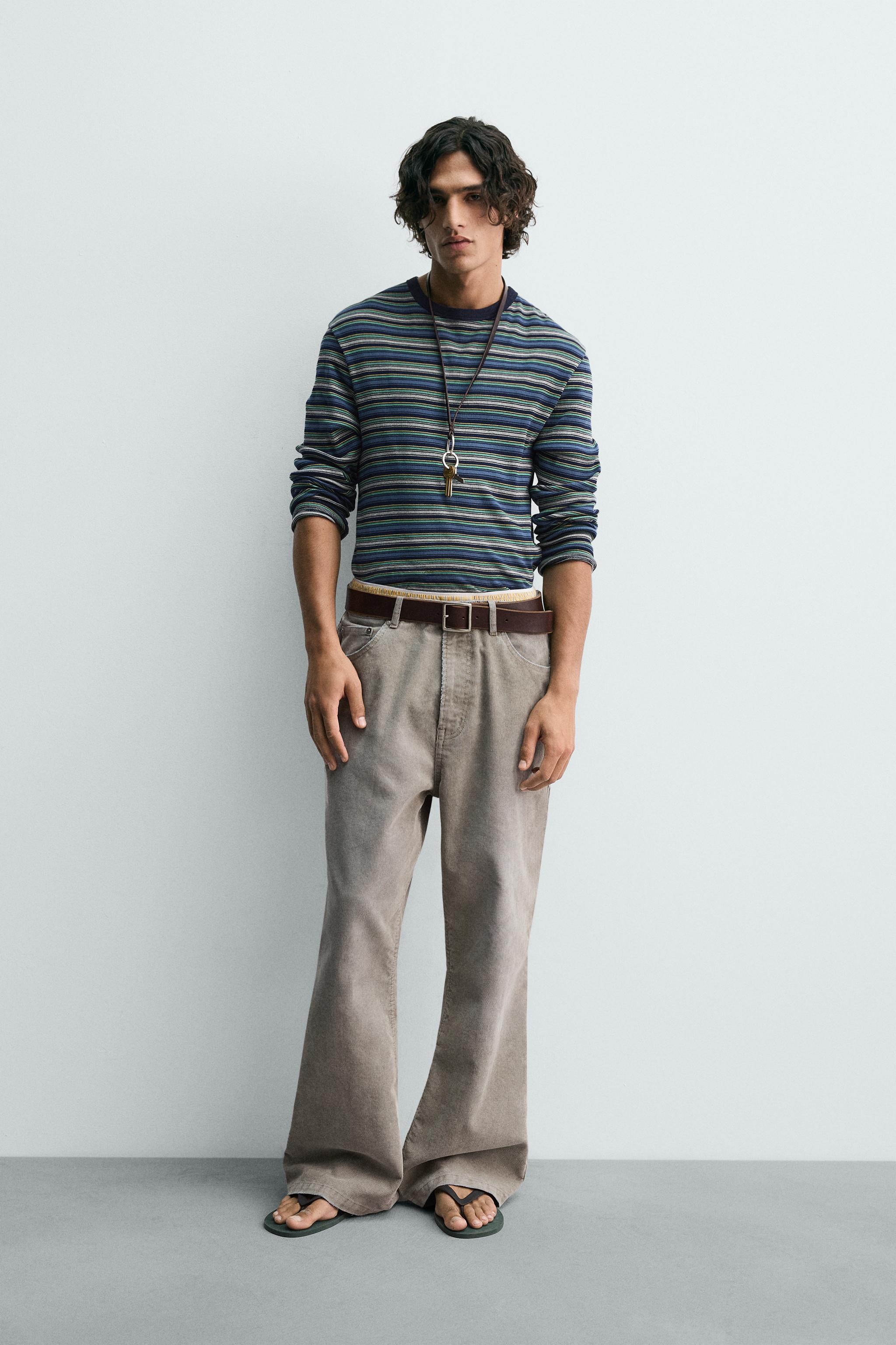 PANTALON FLARE EN VELOURS CÔTELÉ
